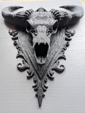 Buffalo Skull Wall Art - 3D