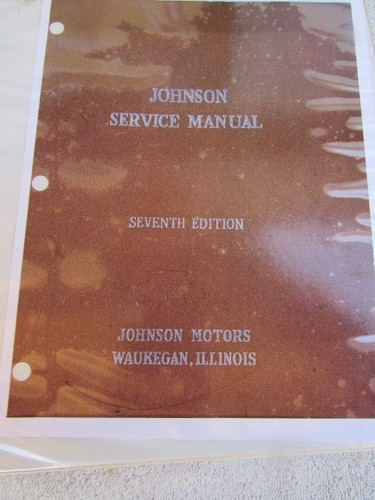 Johnson antique outboard motor
