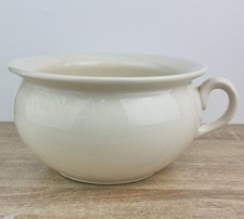 Vintage Sadler Chamber Pot White Large Pot With Handle