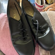 Capezio TeleTone II Gold Series Tap Dance Shoes Black Leather Women’s US 10.5 M