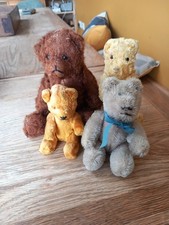 Old vintage bears - old,