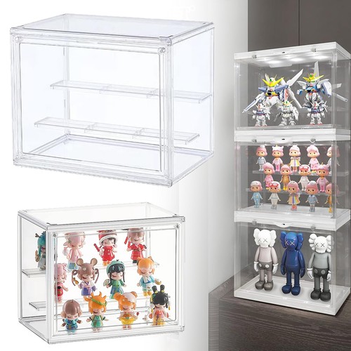 Acrylic display case tier - case, 2-tier