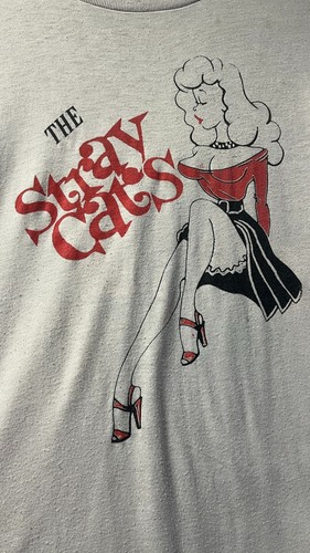 1980s the stray cats artwork - the,