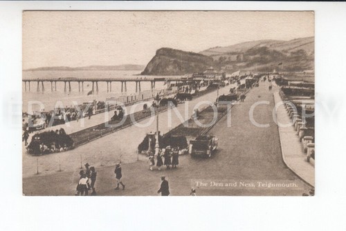 Postcard teignmouth the den - the,
