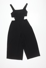 Zara Women Black Square Neck