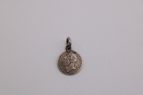 Silver maundy love token one