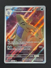 Tyranitar 222/193 IR Pokémon Card Sv02: Paldea Evolved Holo Rare