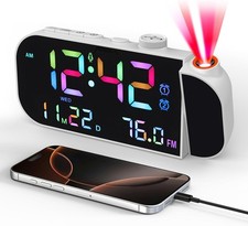 Projection Alarm Clock with