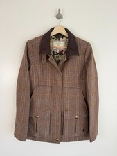 Joules Tweed Field Coat Jacket