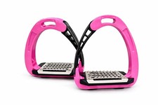 Pink Aluminium Safety Stirrups