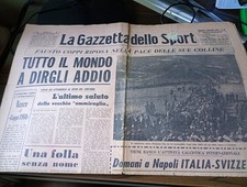 DEATH OF FAUSTO COPPI- 1960