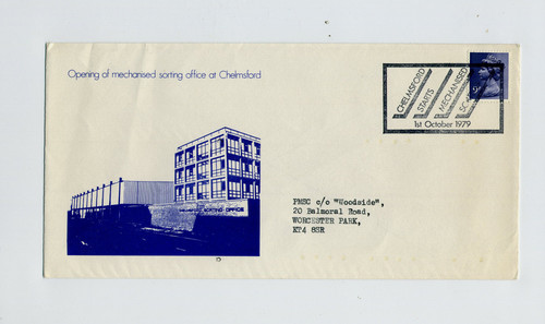 Postal mech cover - cover, chelmsford