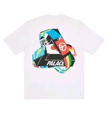 Palace Tri-Flag T-Shirt White - Medium - Brand New