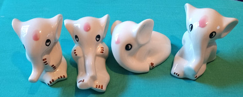 Collection four ceramic - of,