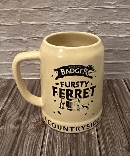 Fursty ferret large - ferret, ceramic