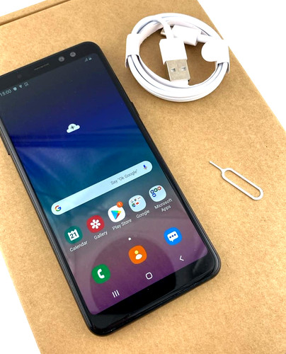 Samsung galaxy black - samsung, a8