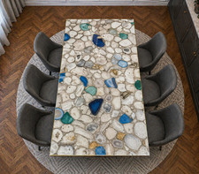 Mix Agate Handmade Dining
