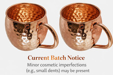 Pack of 2 Pure Copper Moscow