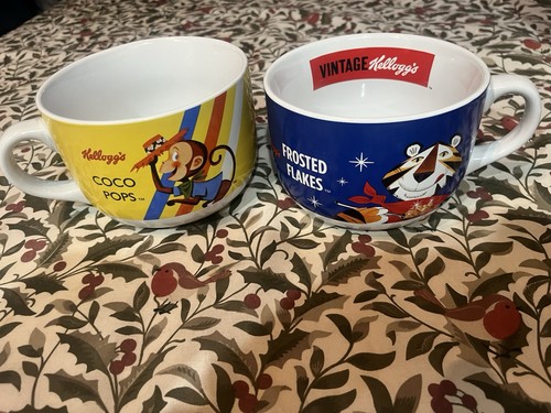 Kelloggs mug bowl frosted - kelloggs,