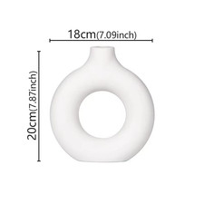 Modern Donut Vase | Minimalist