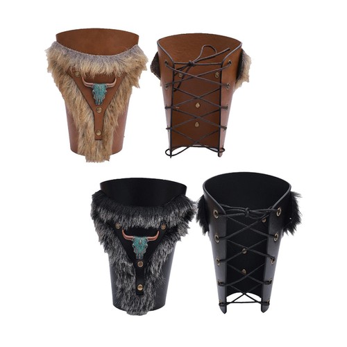 Leather arm guards - pu,