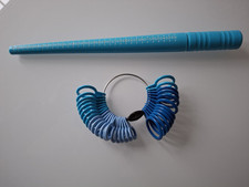 Plastic Ring Stick Mandrel and Gauge Tool Sizer UK Size A-Z+6