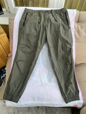 Next Mens Dark Olive Cargo