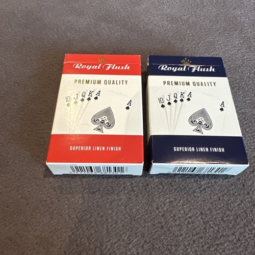 Royal flush playing - flush, cards