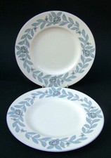 TWO Minton 1960's Edinburgh B145 Breakfast or Sm Dinner Plates 23cm Look in VGC