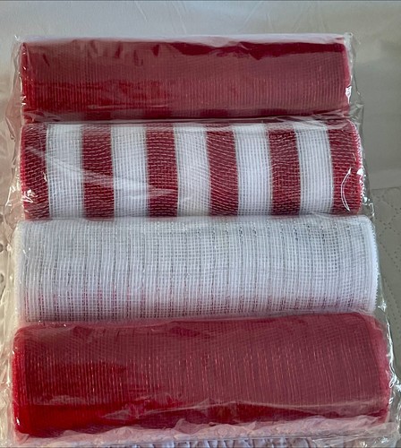 Deco mesh ribbon rolls - ribbon, 4