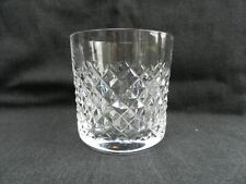 Waterford crystal Alana cut whiskey whisky glass tumbler Signed.