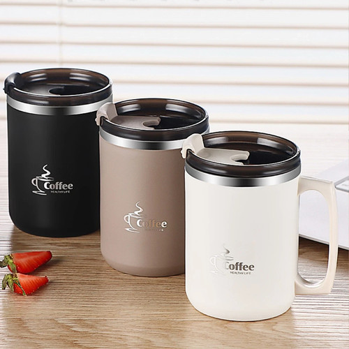 500ml stainless steel thermos - steel,