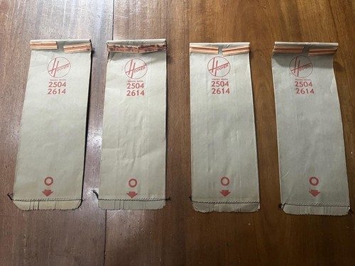Hoover bags vintage 1960s - hoover, x4