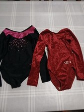 2 x Girls' Gymnastics Leotards