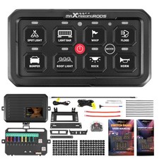 8 Gang Touch Switch Panel RGB