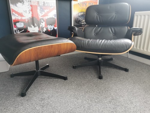 Vintage eames lounge - , chair