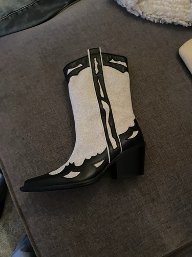 Zara cowboy ankle boots - cowboy,