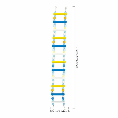 Parrot toys rope - parrot, ladder