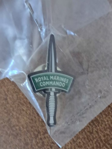 Royal marine pin lapel - marine,