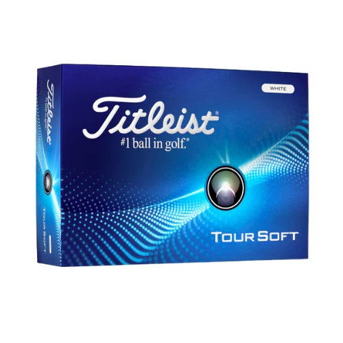One dozen titleist tour soft - one,