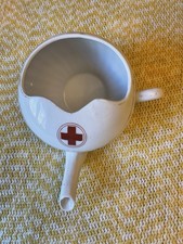 WW1 WW2 Officers Medical Red Cross Invalid Feeder Cup Soldiers Military History