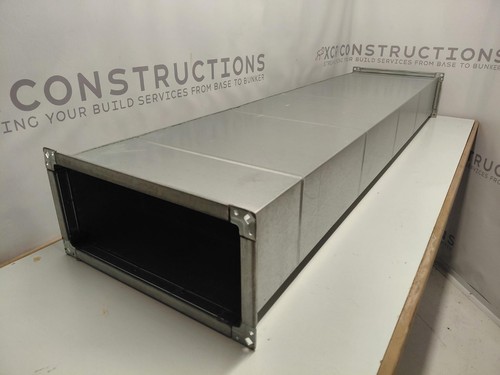Rectangular galvanised steel - galvanised,