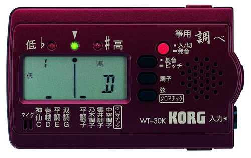 Korg 30k tuner for koto - wt-30k,