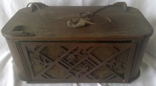 Antique wooden horn loud - antique,
