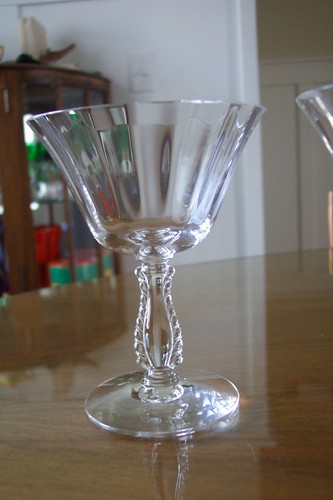 Fostoria glass clear panel - fostoria,