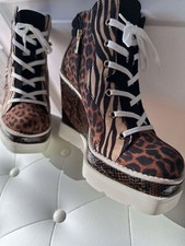 NEW PLATFORM BOOTIES WEDGE