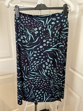 Kim & Co Skirt Size XL Navy