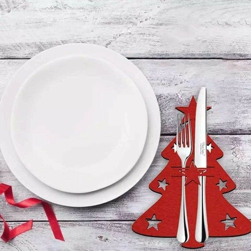 4pcs christmas tree - 4pcs, cutlery