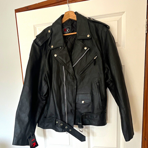 Leather men black - k, men's