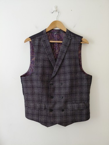 Williams brown double breasted - brown,